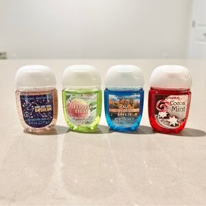 Bath & Body Works PocketBac Hand Sanitizers Lot of 4 Rare Poshmark